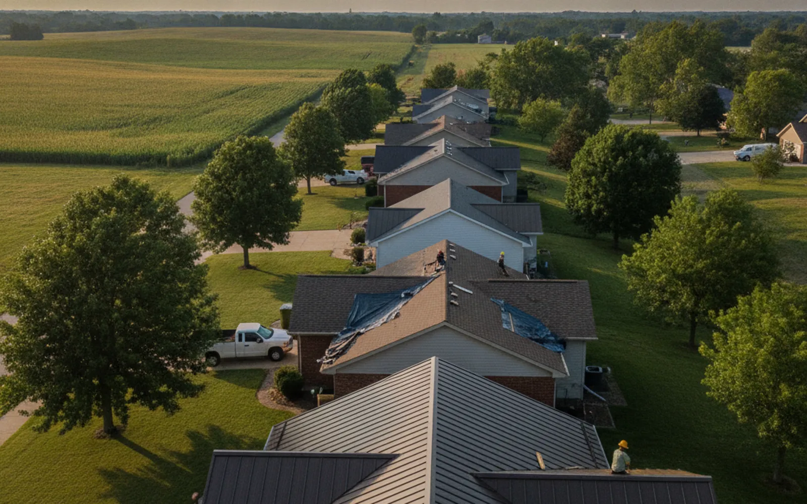 Roofing Blue Grass IA