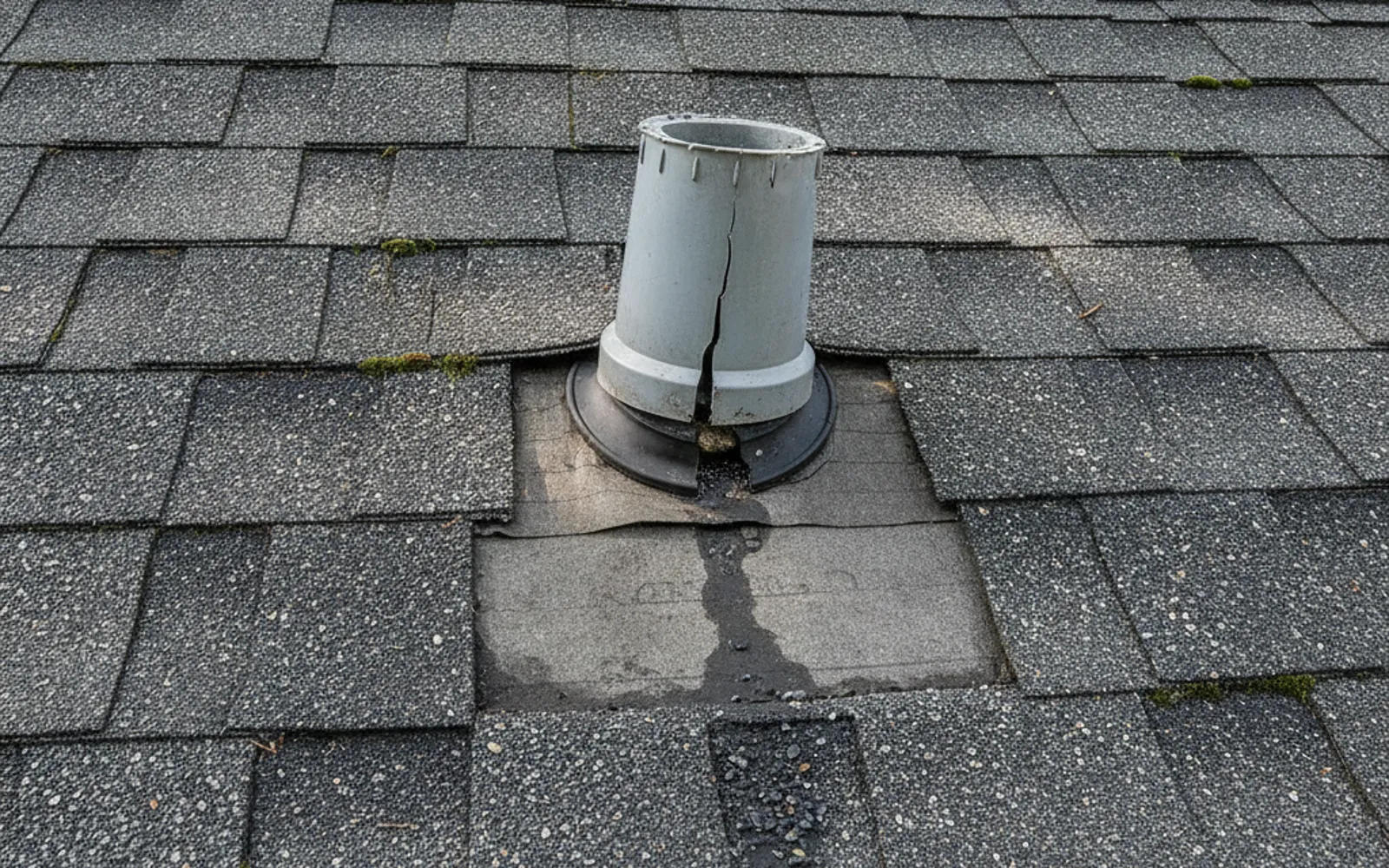 Roof leak inspection